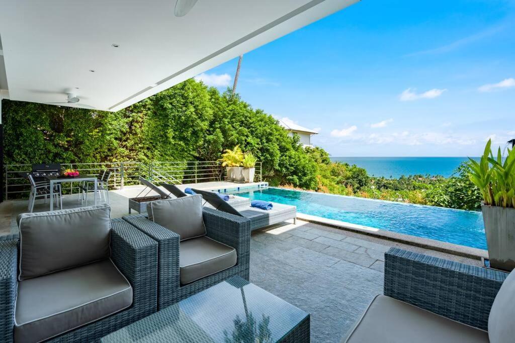 Dove Modern Infinity Sea View Pool * Koh Samui