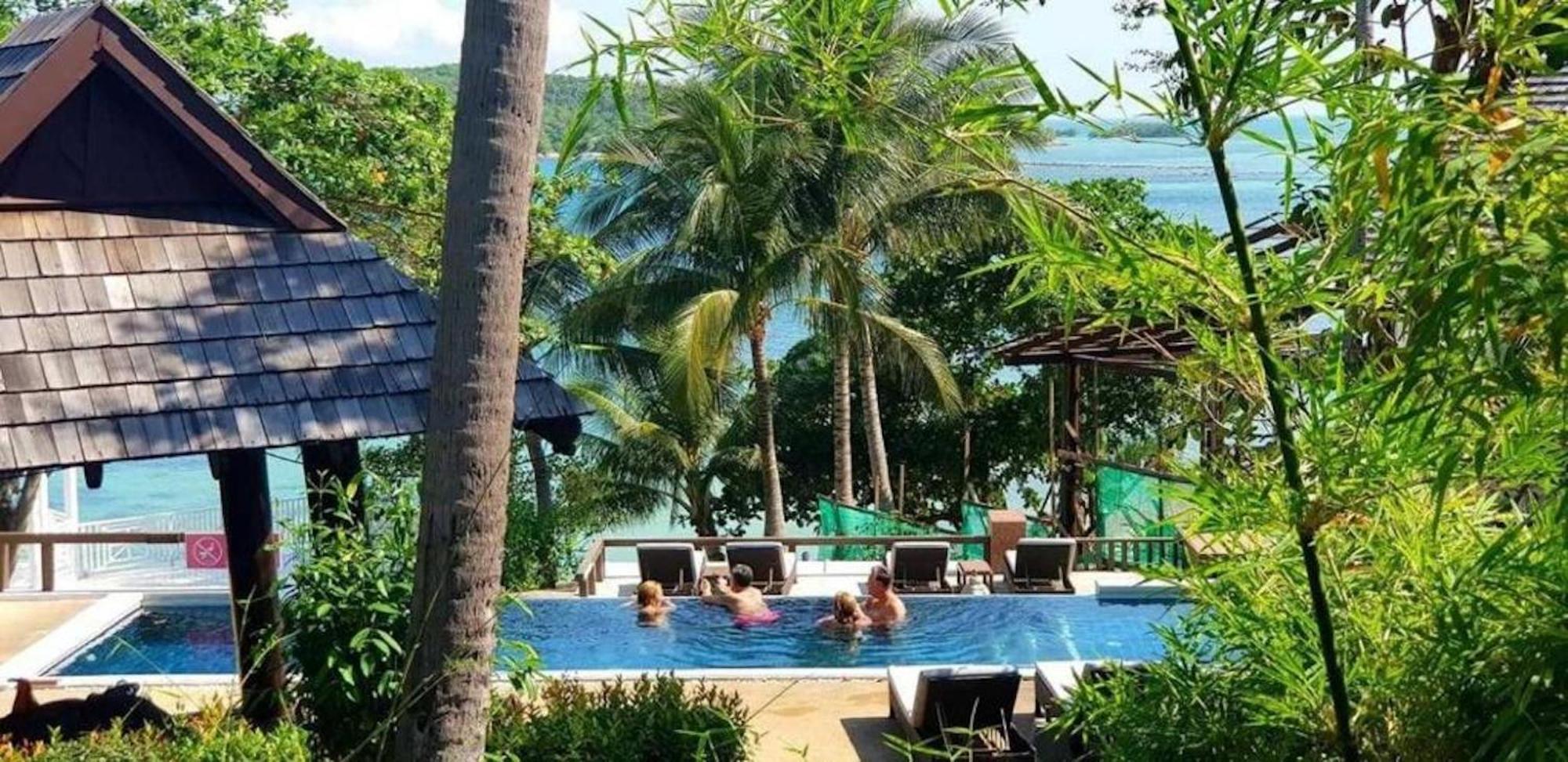 Resort Bhundhari & Samui Strand von Chaweng