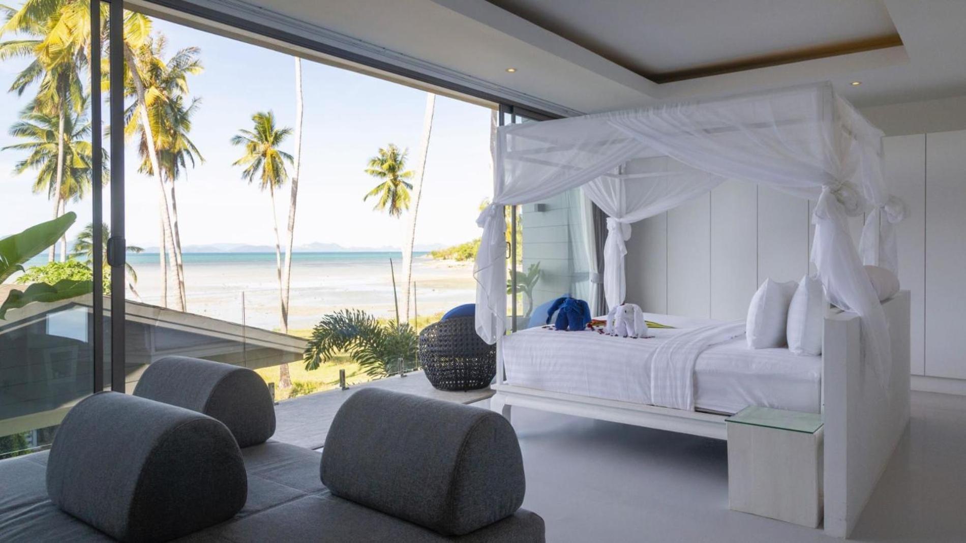 Pousada Luxurious Beachfront Five Bedrooms Bella Samui *