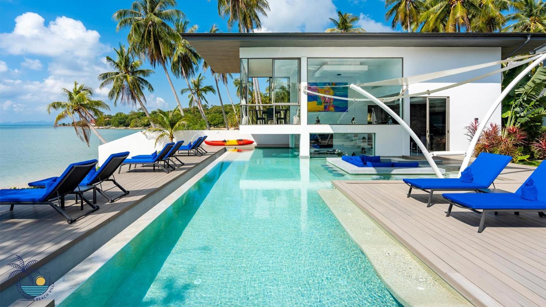 Luxurious Beachfront Five Bedrooms Bella Samui Koh Samui