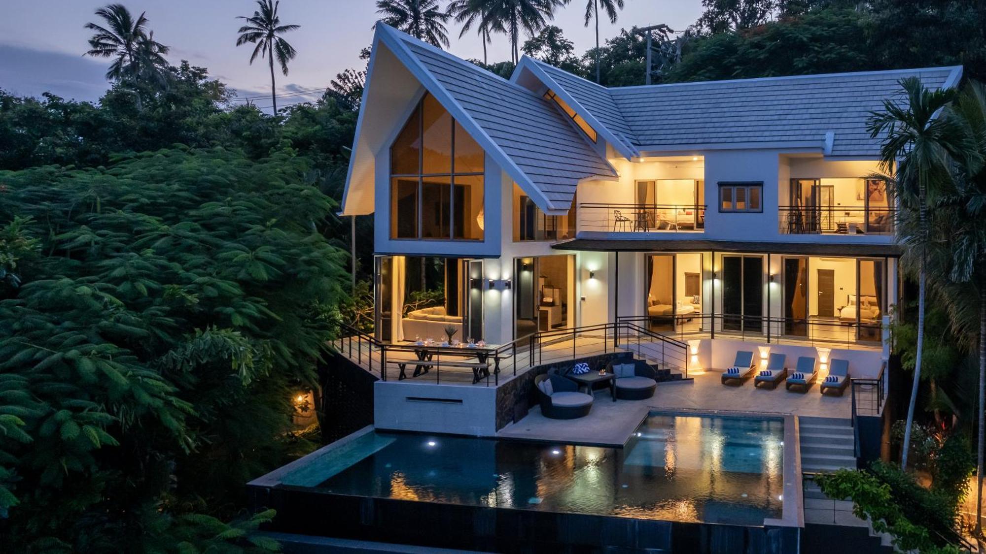 Villa Baan Sethai - Amazing Sea View In Chaweng Ko Samui