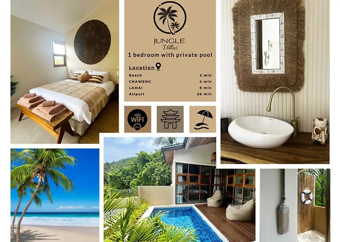 Villa Vue Mer, Piscine Privative Jungle 16
