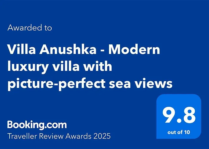 Luxurious Villa Anushka - Breathtaking Sea Views And Dedicated Housekeeping Staff
