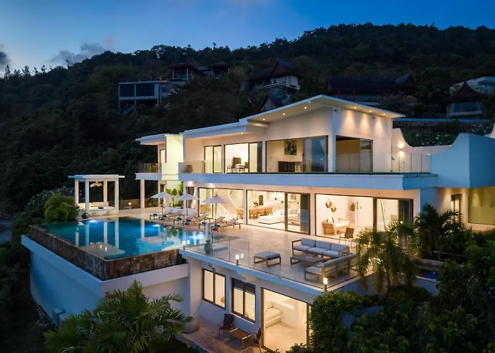 Villa Kazu - Luxury 5-Bedrooms Oceanview Retreat With Cinema, Bar, Infinity Pool, Private Cook & Maid