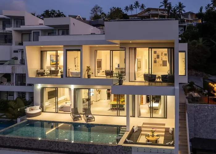 4 Bed Sea View Villa With Breakfast - Kbr32