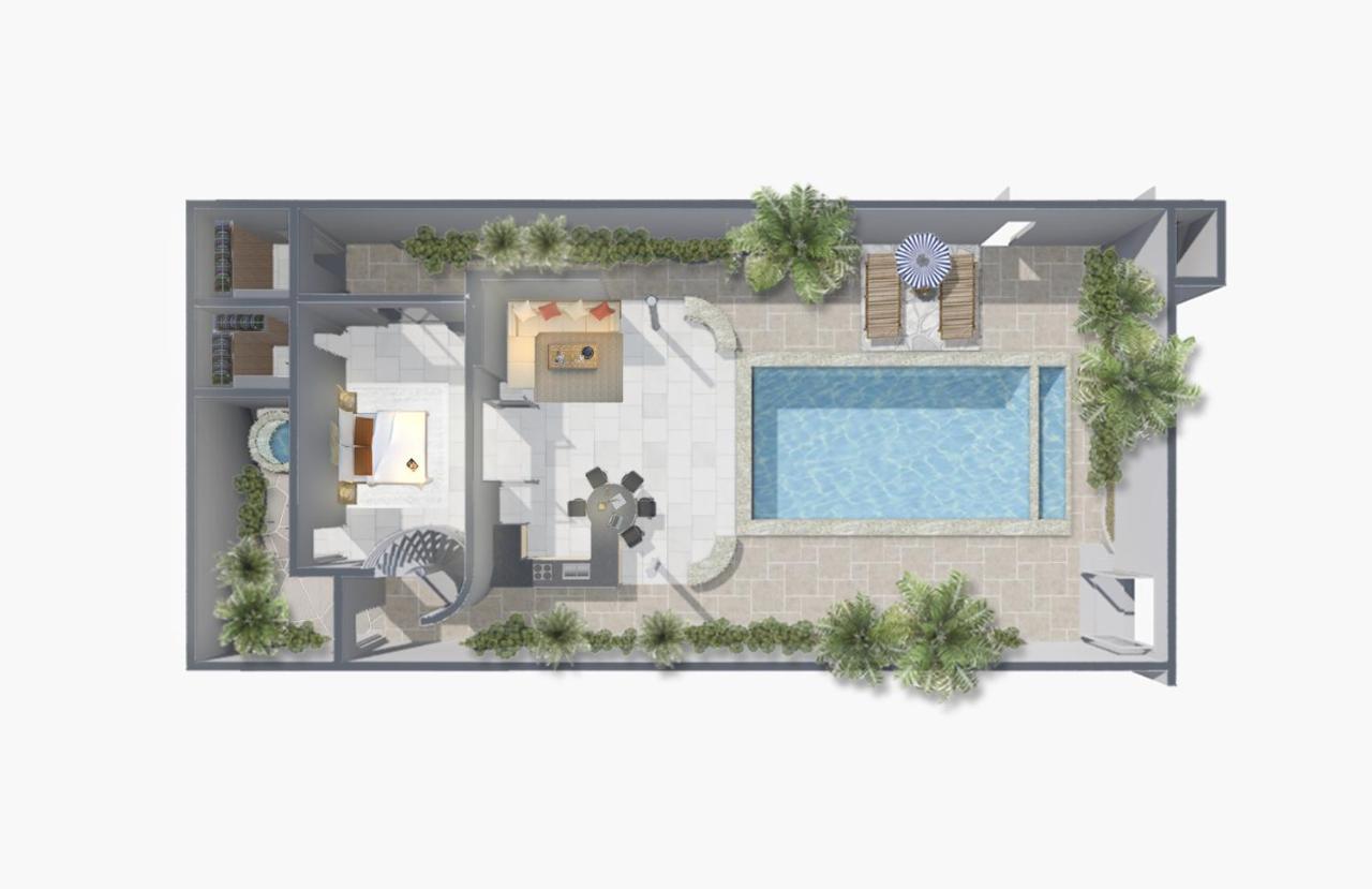 Hébergement de vacances Lagoon Tropical Beach Pool I Beach - Pool - Freedom & Service Plage de Lamai