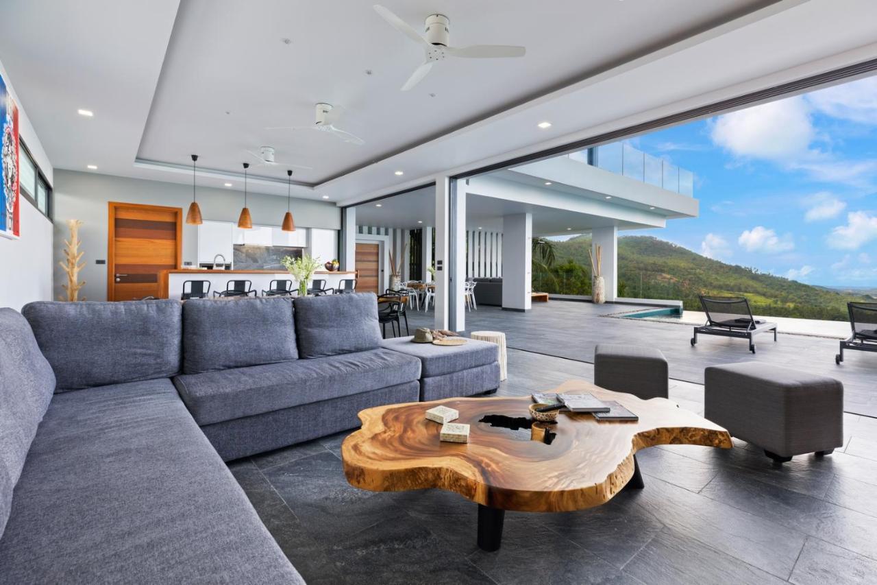 Jungle, Luxury 4 Br, Amazing Sea View Villa Ko Samui