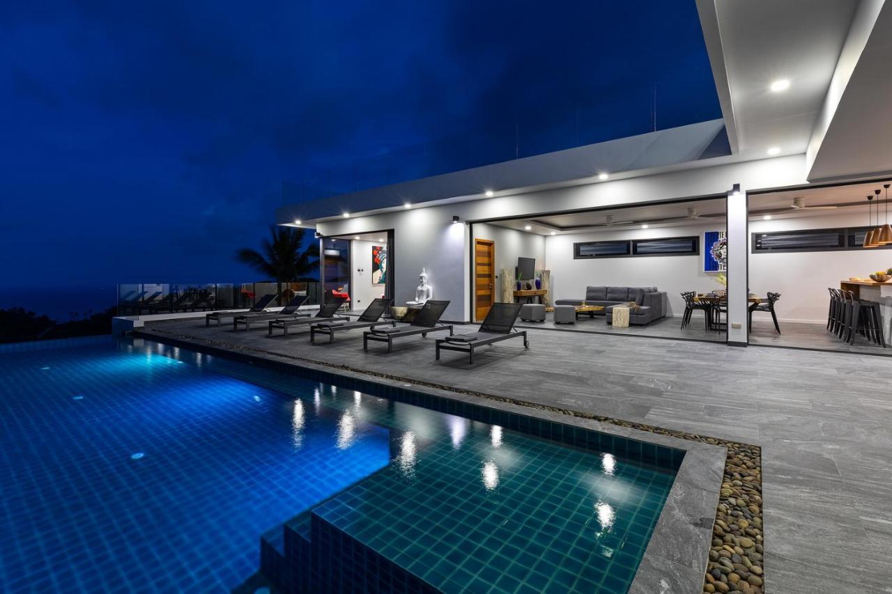 Villa Jungle, Luxury 4 Br, Amazing Sea View Ko Samui