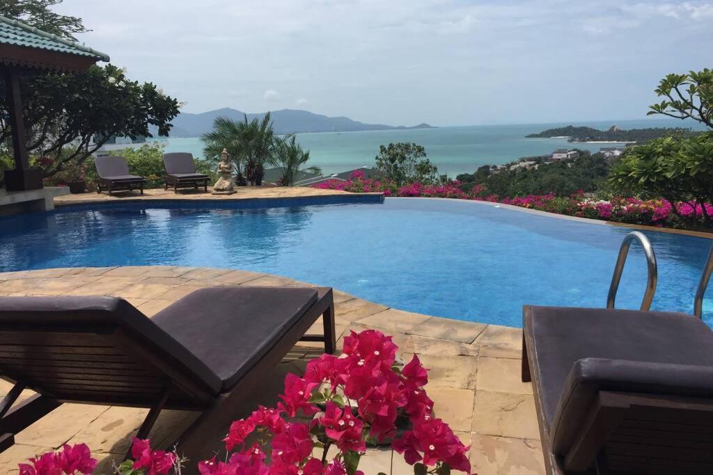 4 Bedroom 300 Degrees Sea View Sdv139a-by Samui Dream Pousada Koh Samui