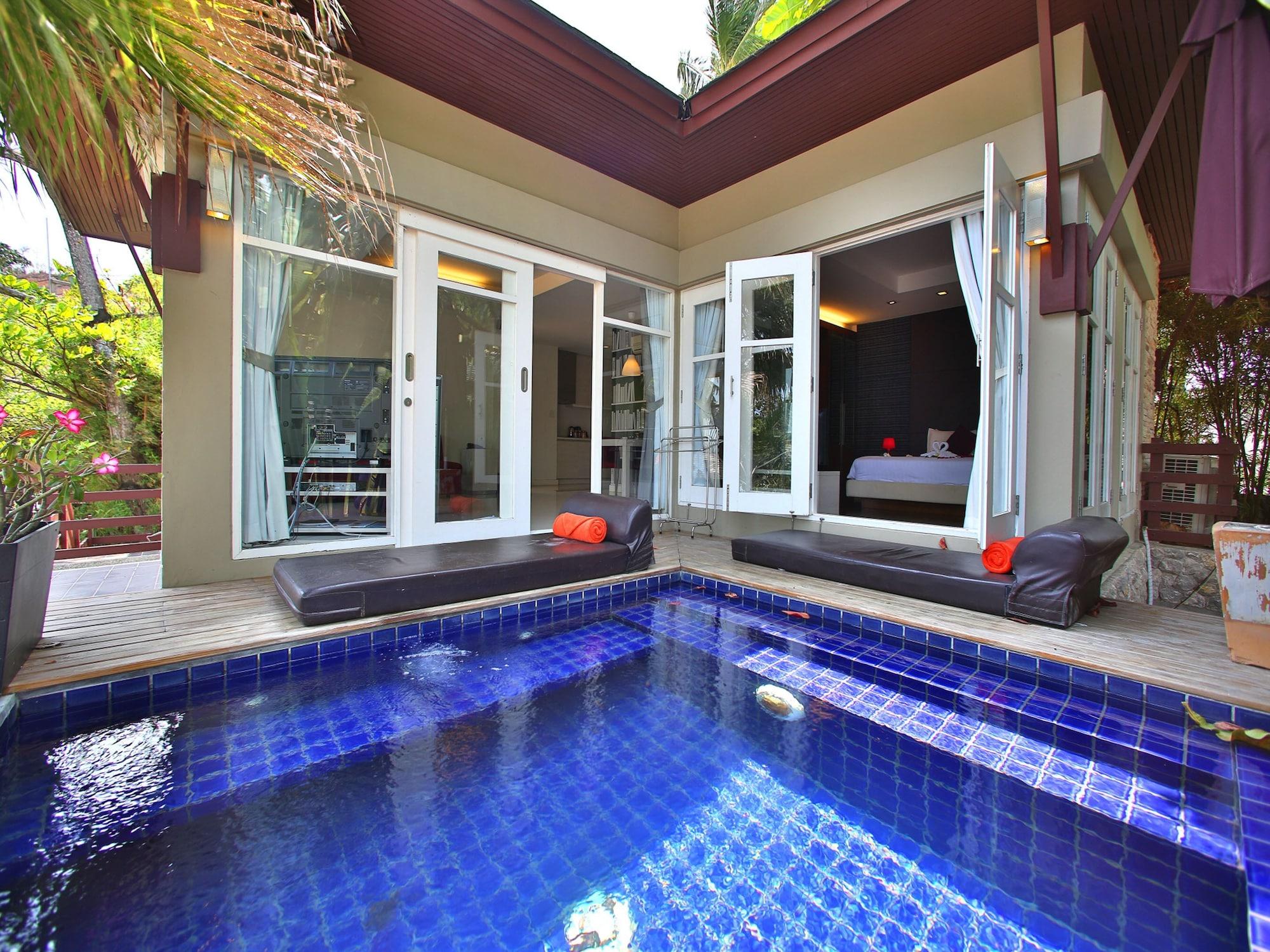 Resort Replay Pool Beachfront Samui Strand Bang Rak
