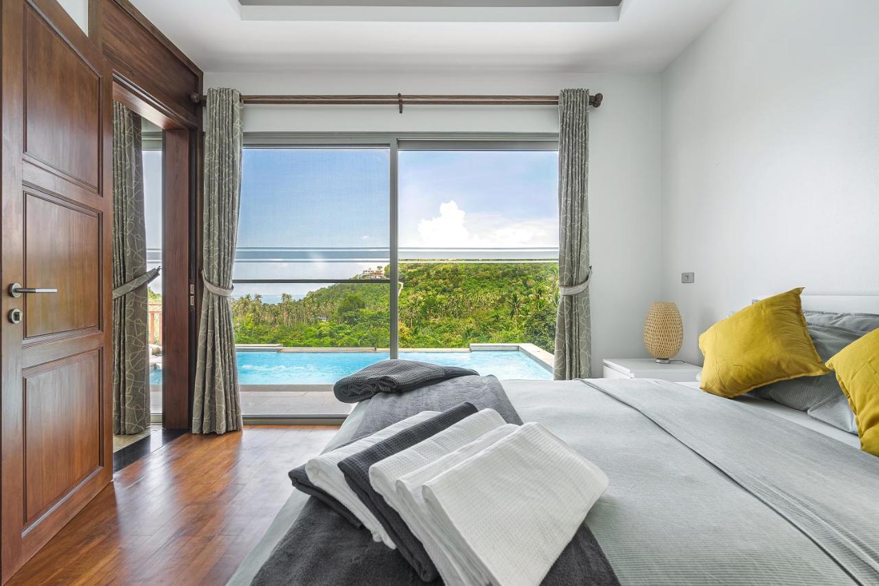 3br Beautiful New Mikia Sdv007 With Amazing Sea And Mountain Views-by Samui Dream * Mae Nam