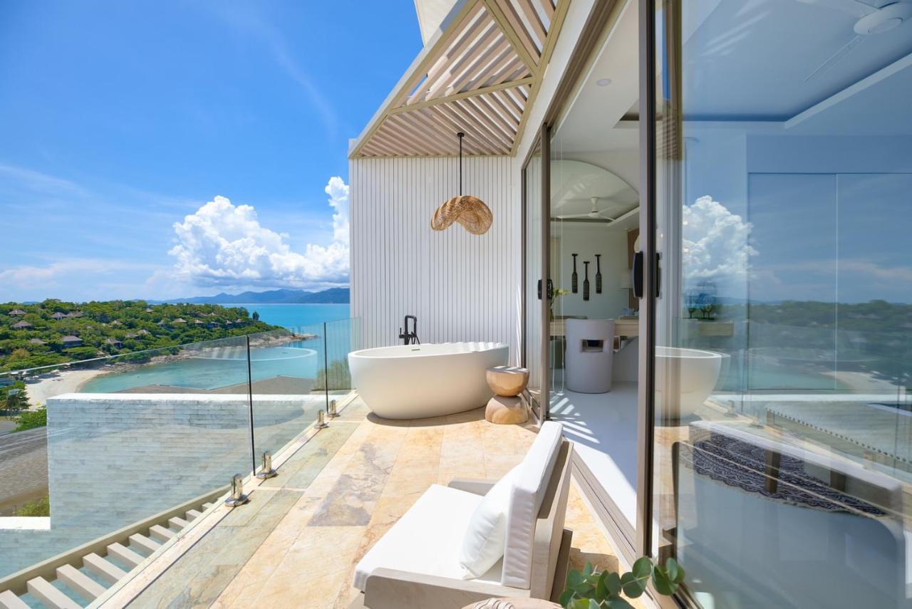 Bayside Luxury Villas: Beachfront Retreat With Sea Views Pousada Amphoe Koksamui