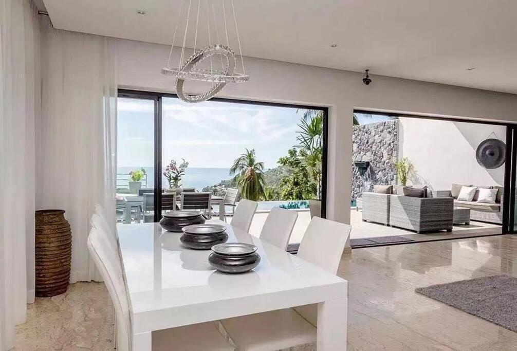 【villa Dove 】modern Infinity Sea View Pool Ko Samui