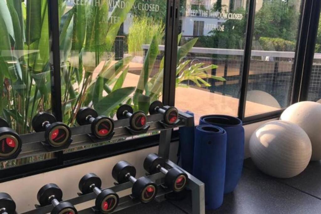 Chaweng 1 Schlafzi-1wohnzi-pool-fitnes Apartamento