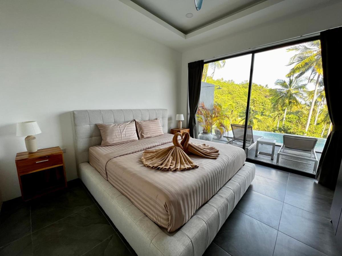 Effet Mer, G 3 Chambres, Piscine Et Vue Villa Koh Samui