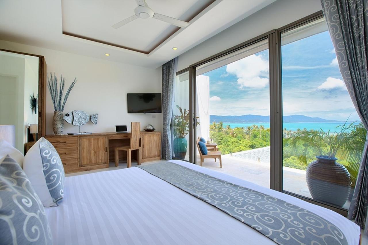 Shades Of Blue - Modern Sea View 4 Bed Pool Villa Ko Samui