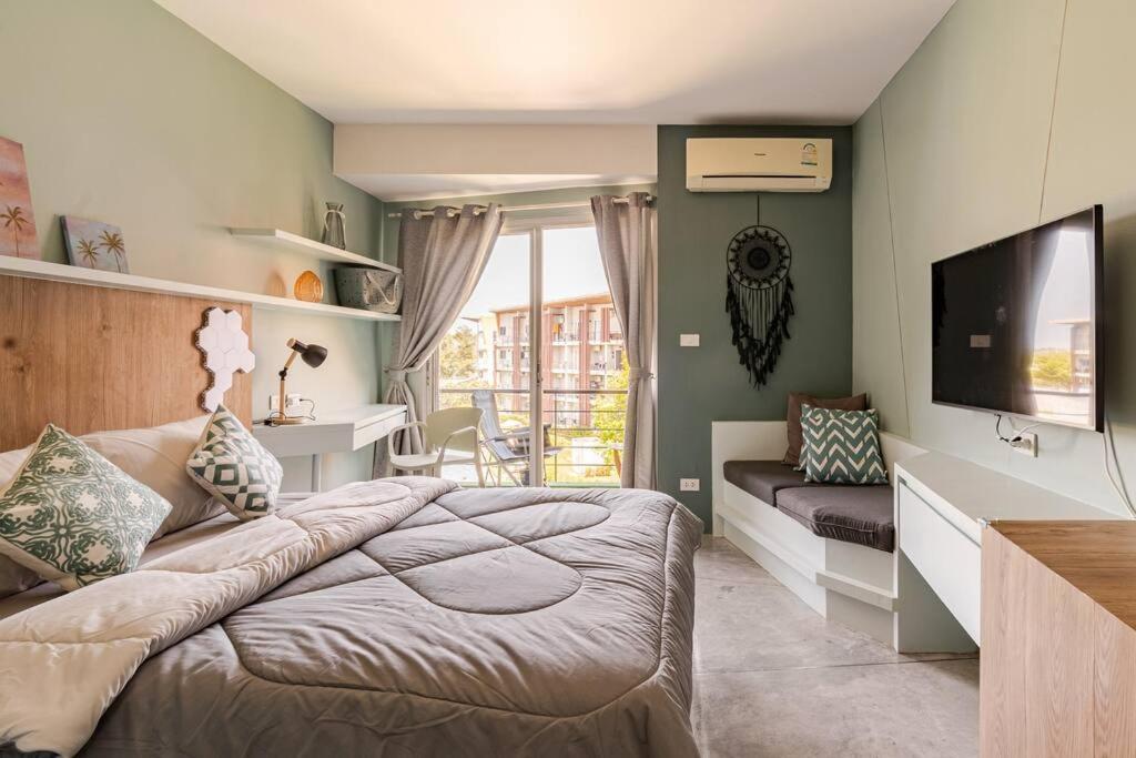 Apartment Dreamcatcher Condo/ Replay Bophut