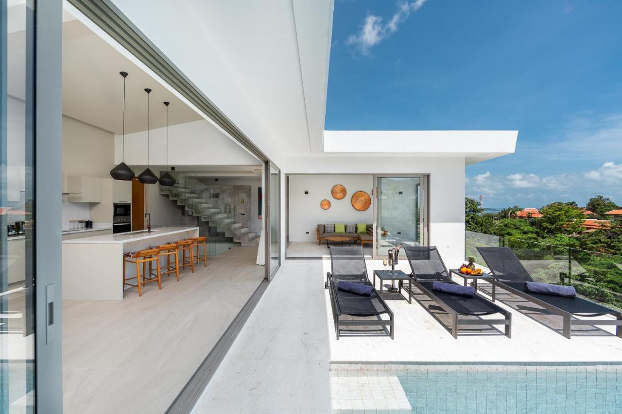 Villa Sunrise View, 4 Bedroom, Infinity Pool, In Bo Phud, Koh Samui