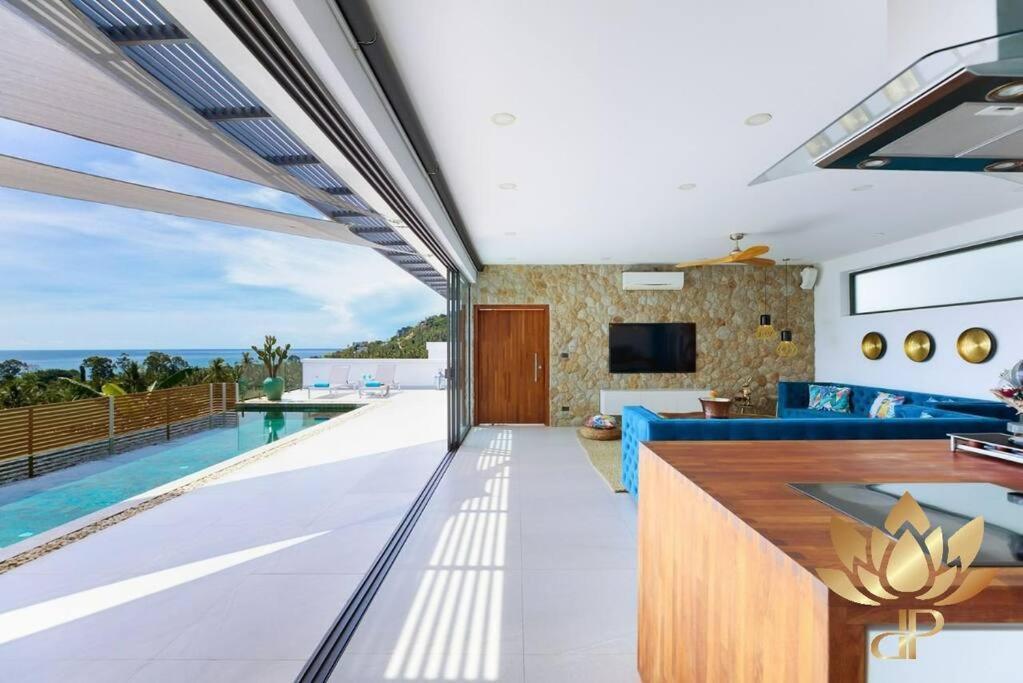 Luxury - Chaweng Noi Seaview - 7 Bedroom - Gym Et Cinema Amphoe Koksamui