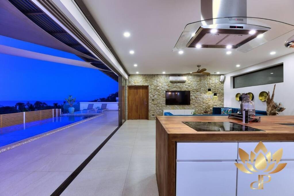 Luxury - Chaweng Noi Seaview - 7 Bedroom - Gym Et Cinema Pousada *