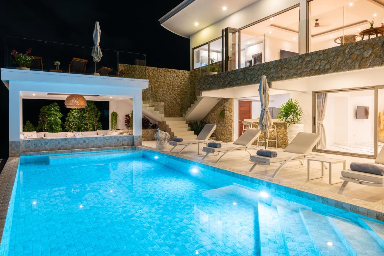Villa Luxury 5 Bedroom Oceanview In Bophut With Staff *