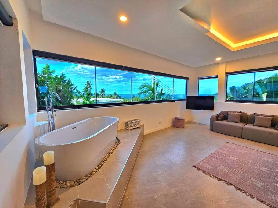 Luxury - Chaweng Noi Seaview - 7 Bedroom - Gym Et Cinema Pousada