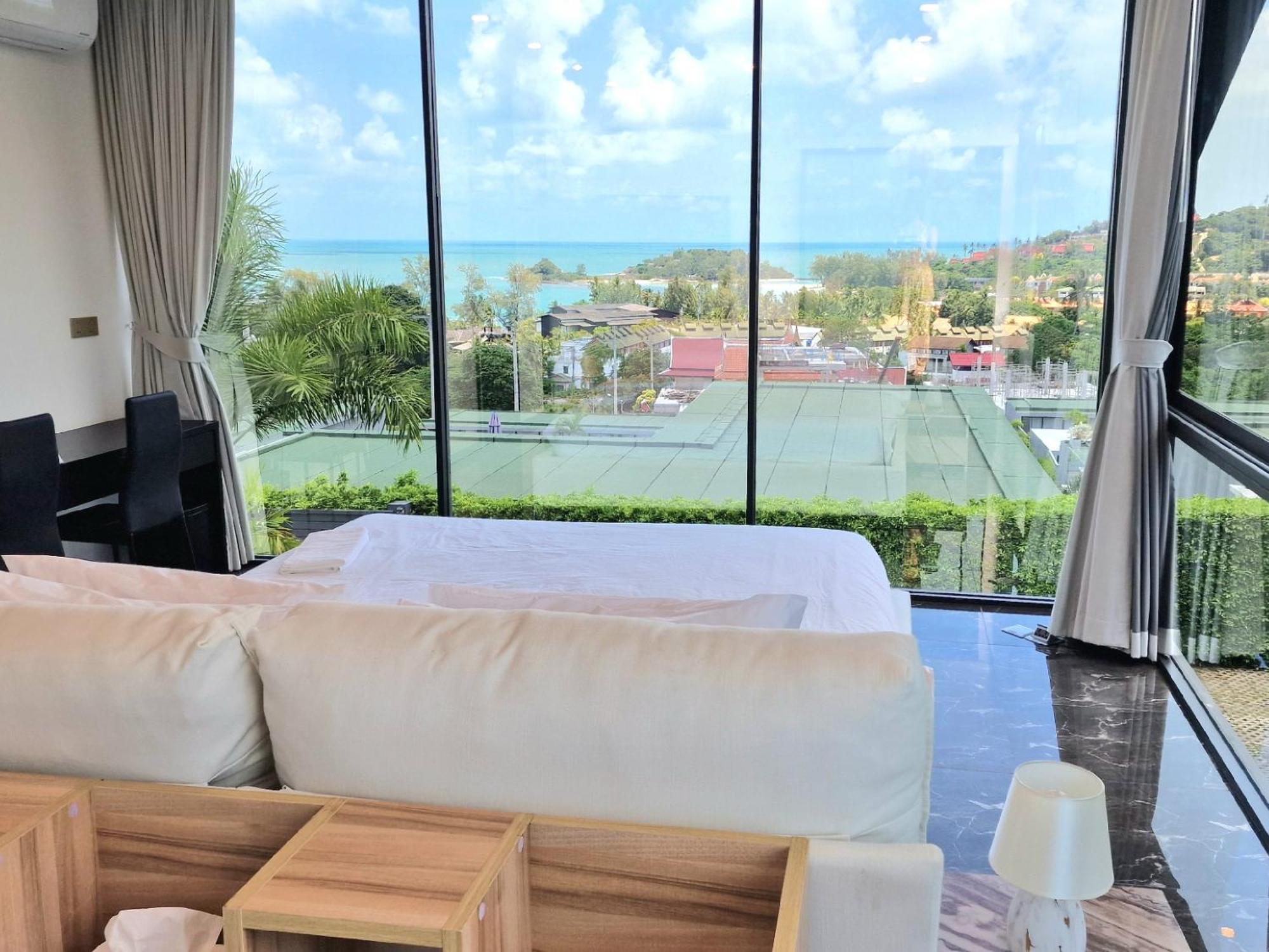 Obsidian, With Staff, Sea View And Walk To Villa Choeng Mon