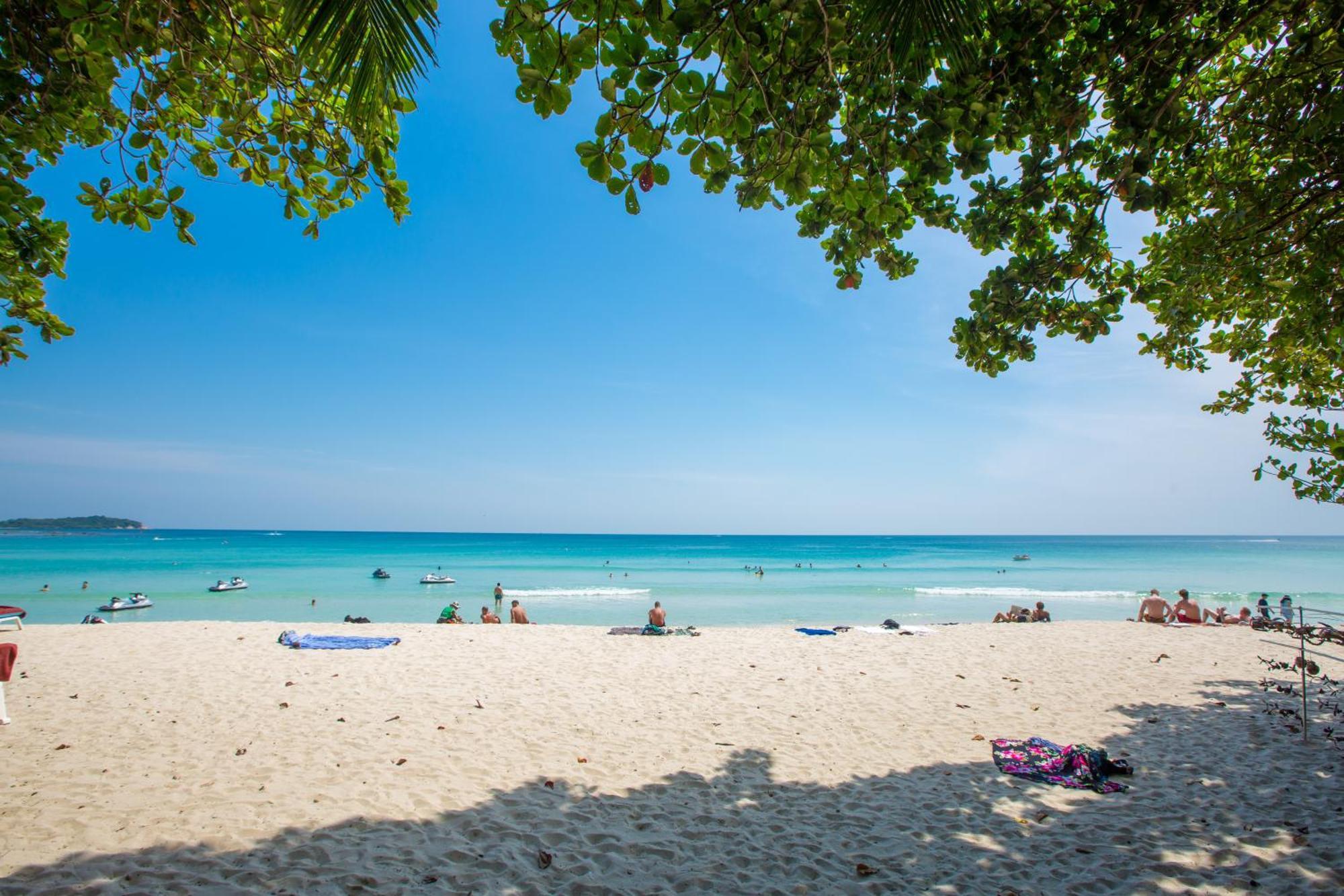 Long Lodge, Beach, Koh Samui Resort Strand von Chaweng