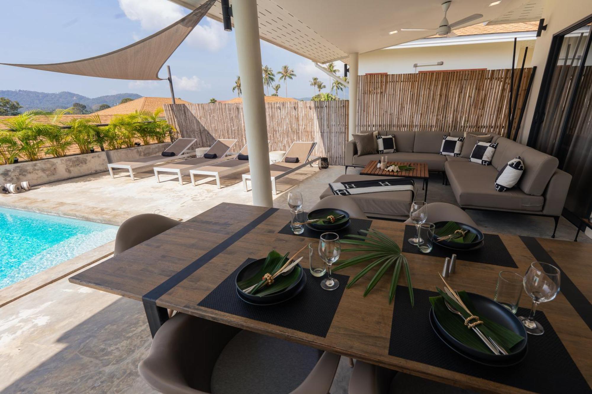 Bodi ,seaview, Lamai 3 Bedroom Villa Hua Thanon (Koh Samui)