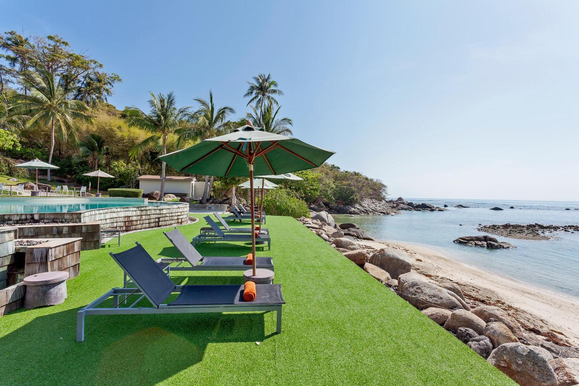 Shasa - Luxury Beachfront Appartement Plage de Lamai