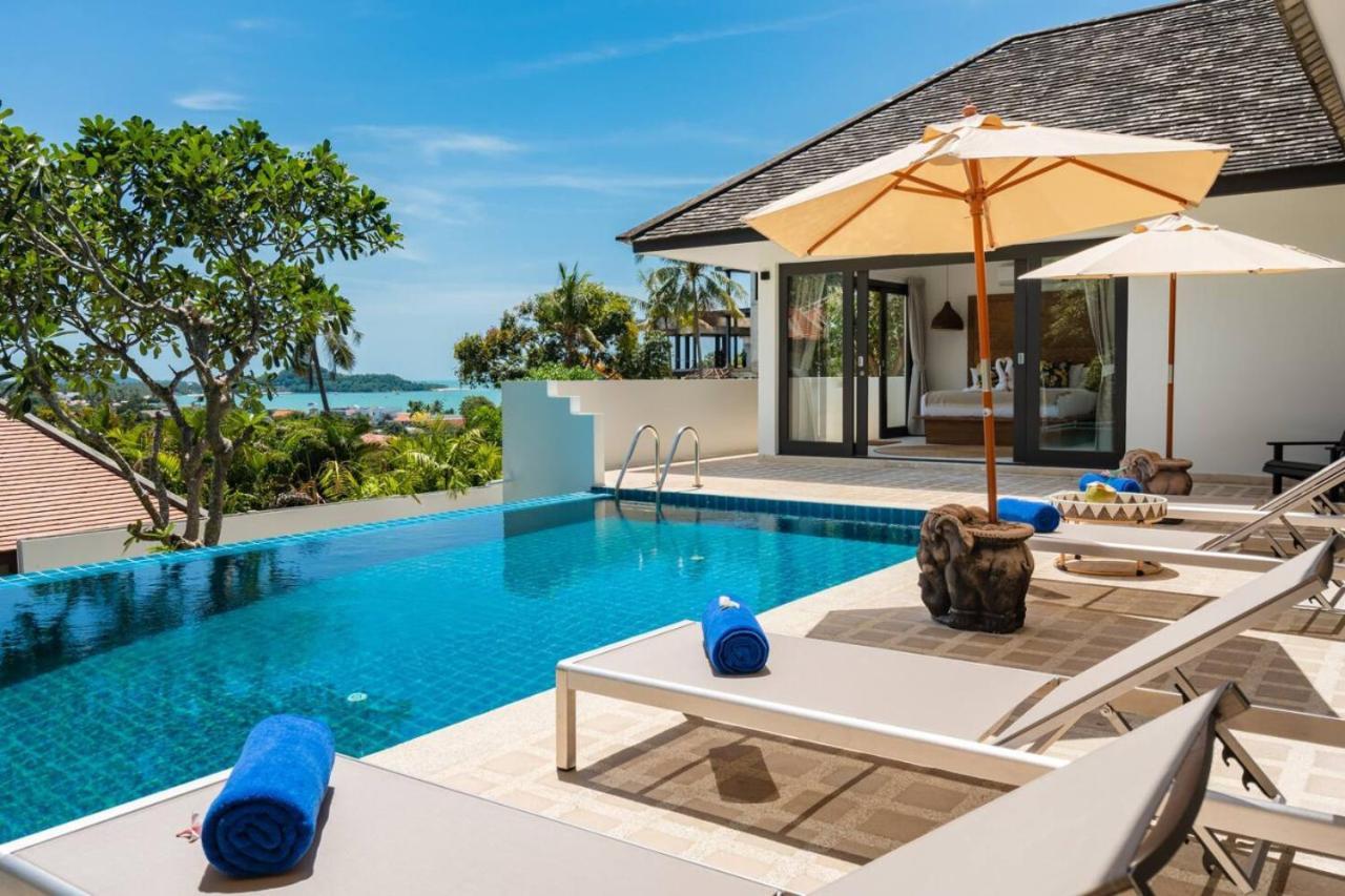Villa Private Pool, Sunset Seaview Villa. Koh Samui