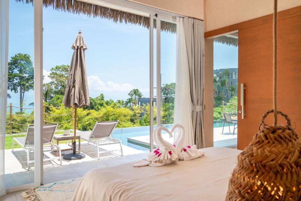 Villa Boho Sea View Villa-tranquil 2br Escape Kbr19 *