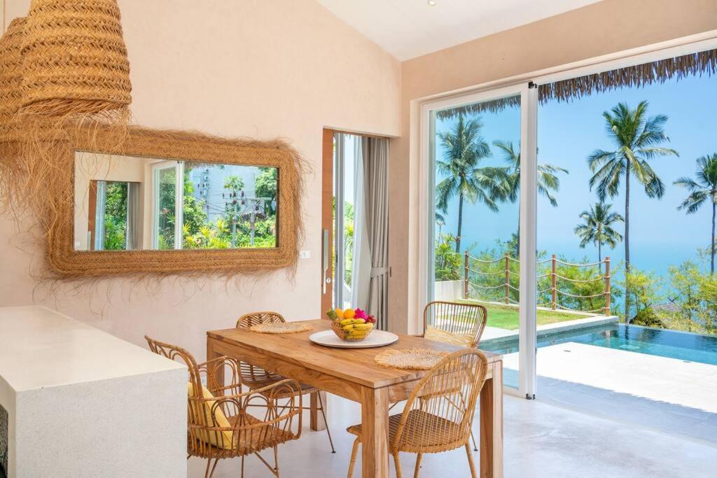 Boho Sea View Villa-tranquil 2br Escape Kbr19 Amphoe Koksamui