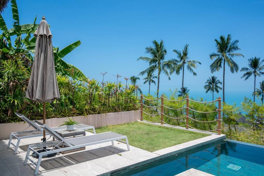 Villa Boho Sea View Villa-tranquil 2br Escape Kbr19