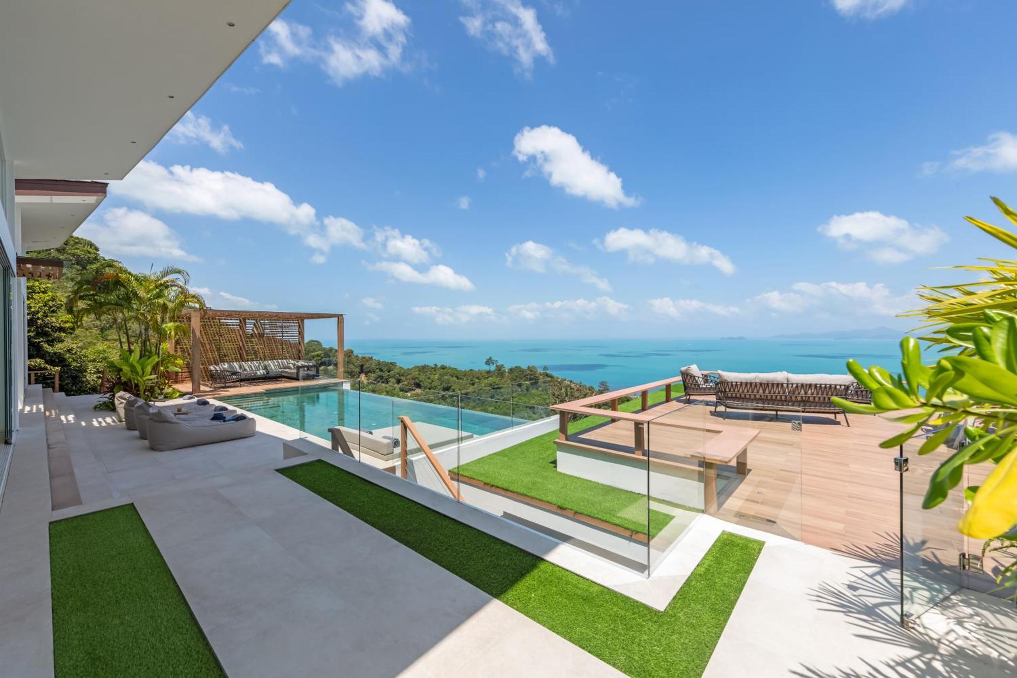 Stunning Tropical Seaview Villa Mae Nam