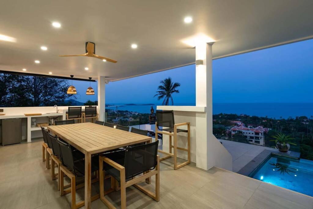 Villa Serene Escape Balcony In Chaweng Kbr20
