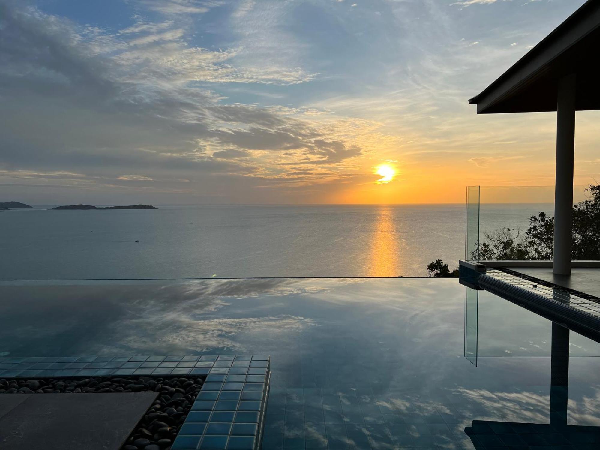 观景台海景別墅golden Coconut 接送服务 Villa Ko Samui