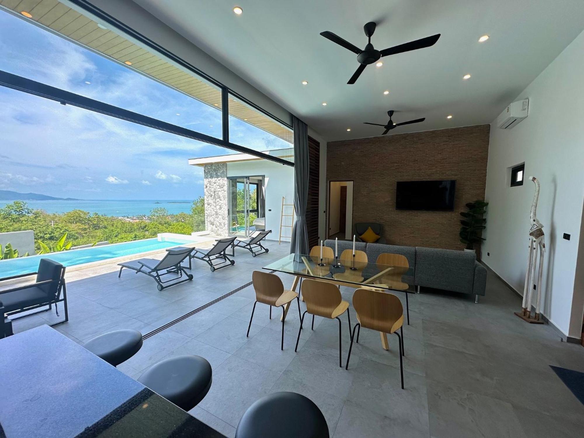 Baan Saint-tropez Seaview Ko Samui Private Villa Bophut