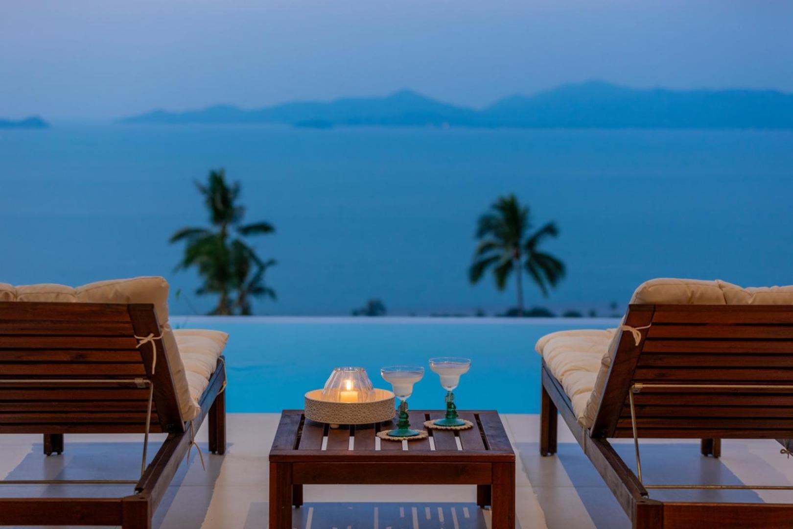 Jungle Seaview With Suspended Bed Villa Mae Nam