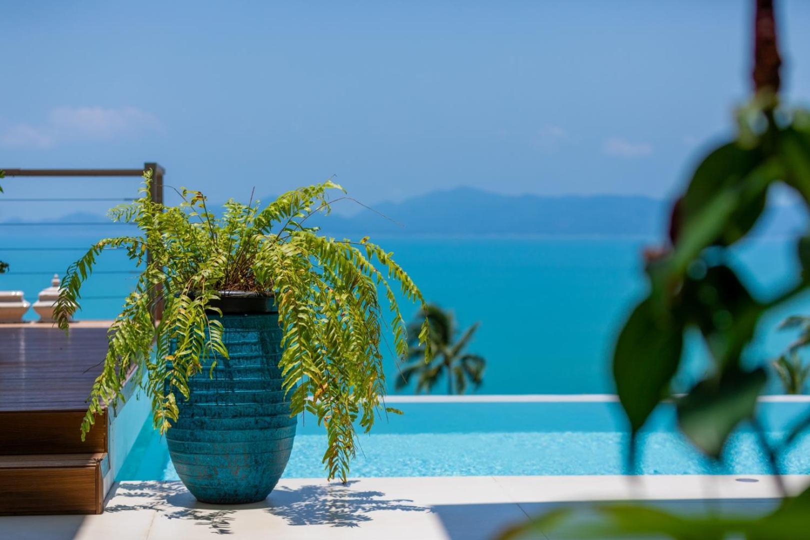 Jungle Seaview With Suspended Bed Villa Mae Nam