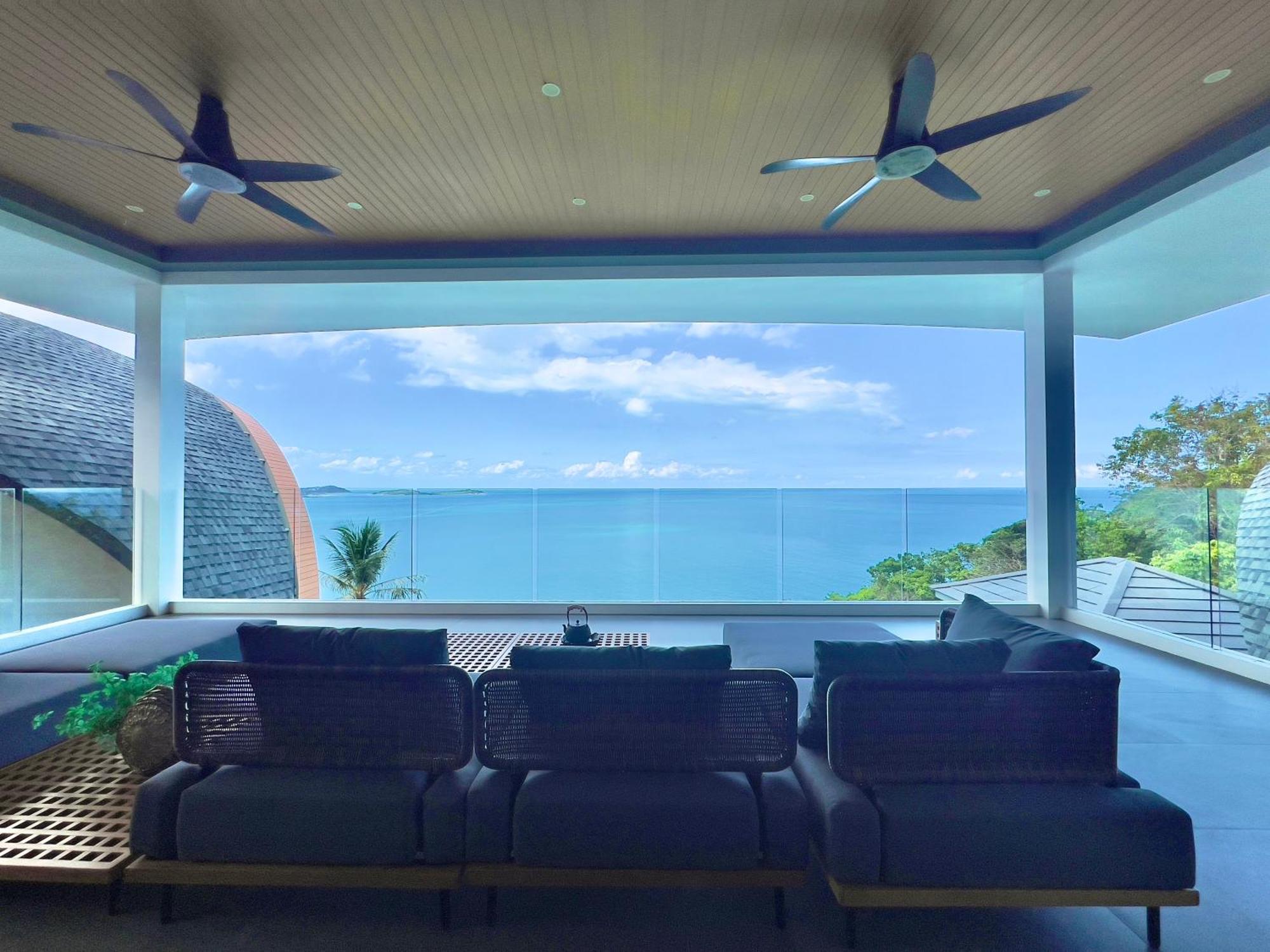 观景台海景別墅golden Coconut 接送服务 Villa Ko Samui