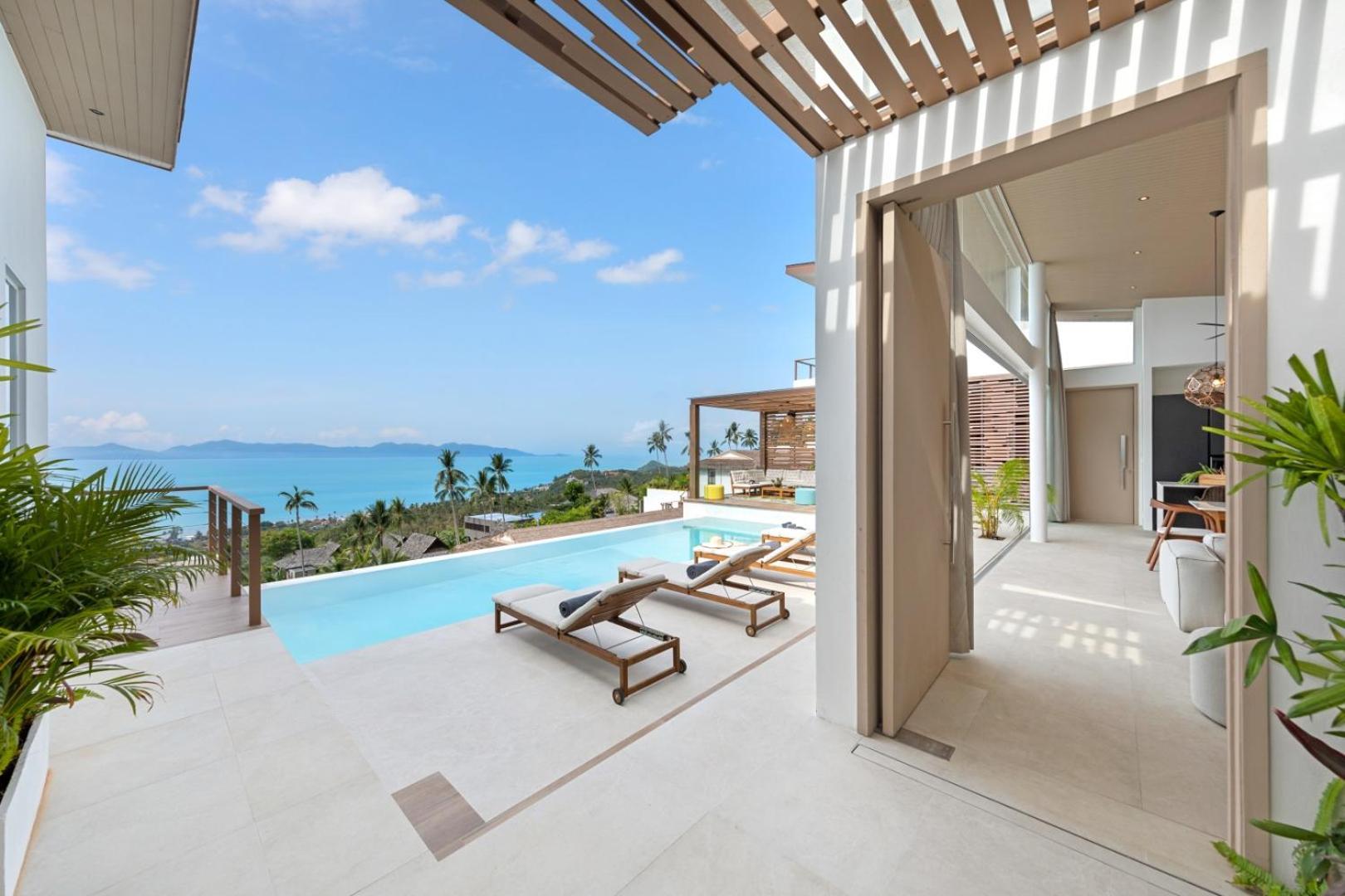 Villa Breathtaking Seaview With Pool Mae Nam