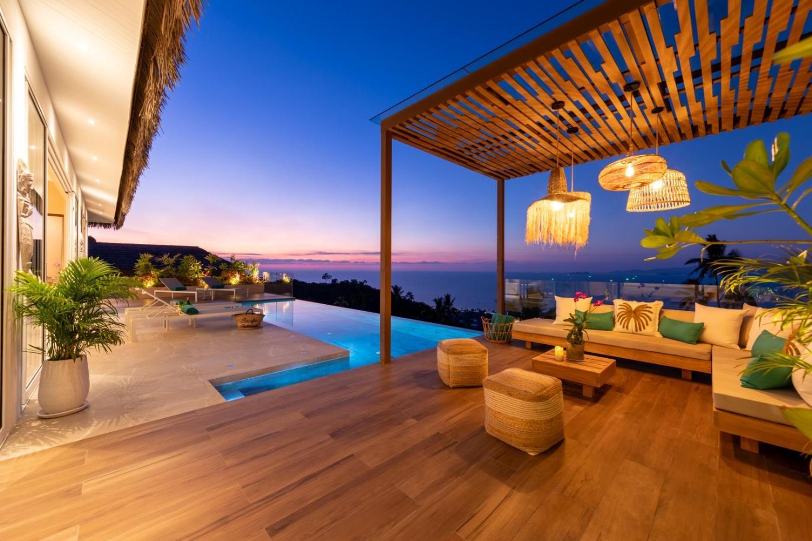 Cozy And Tropical Seaview Villa Mae Nam