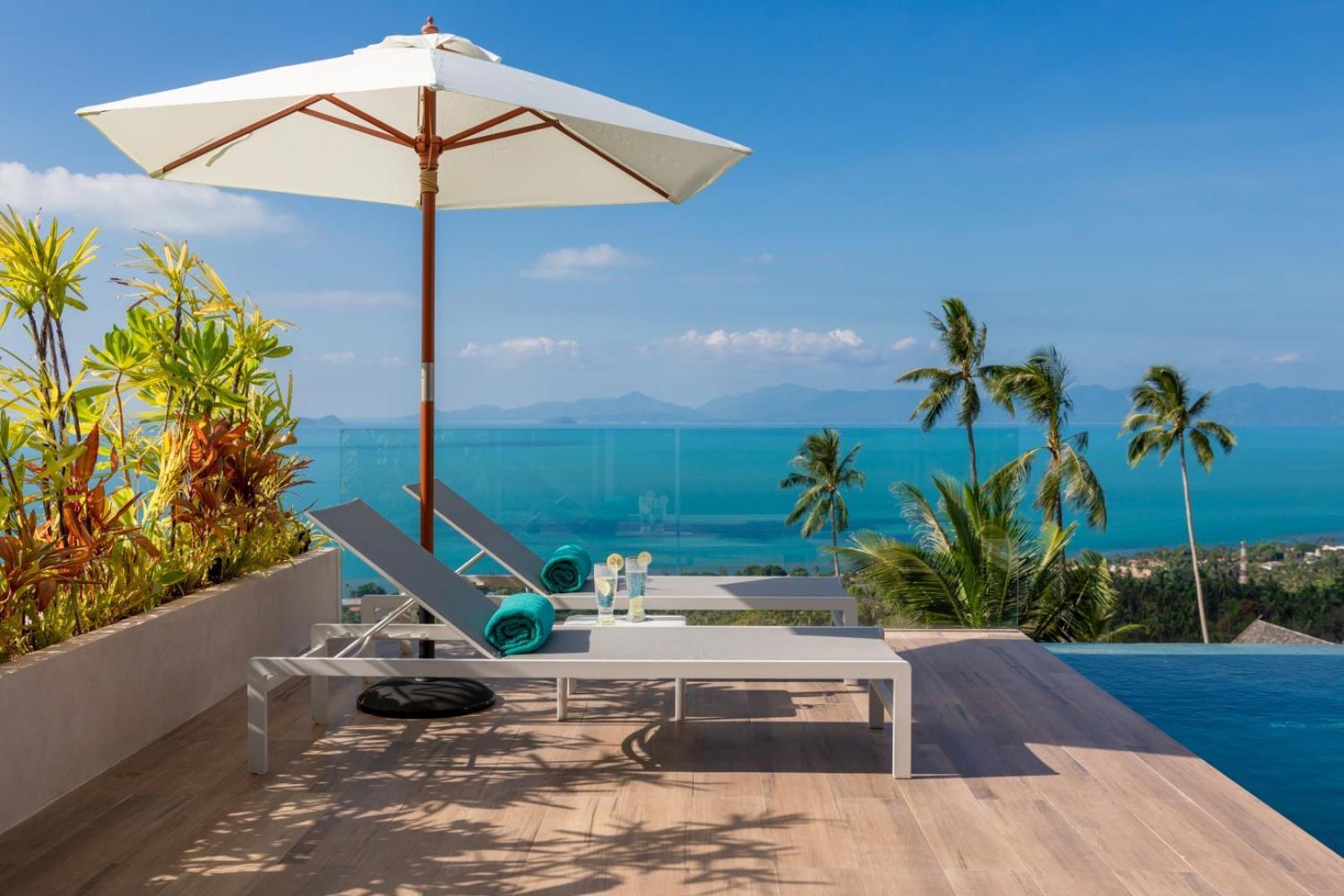 Villa Cozy And Tropical Seaview