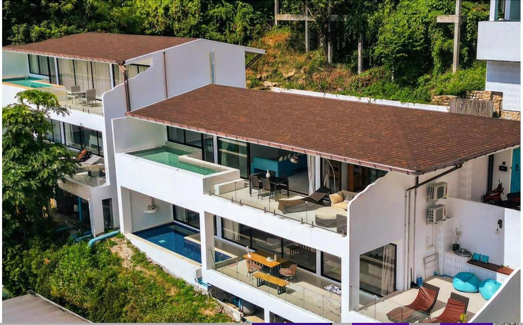 Shakti Ocean Panoramic View - Balcony Swimming Pool Koh Samui