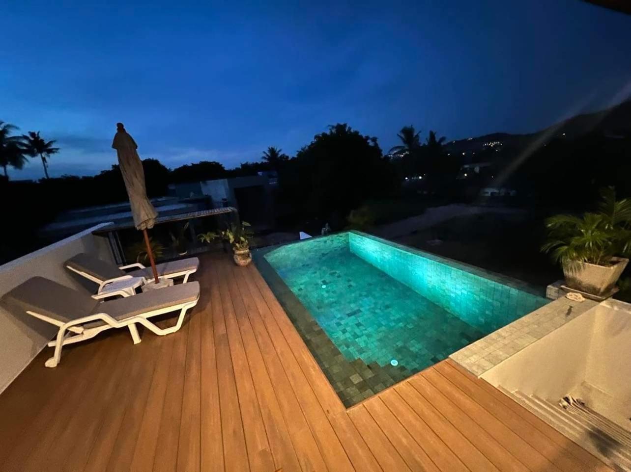 Big Leaf Mountain View Villa Amphoe Koksamui