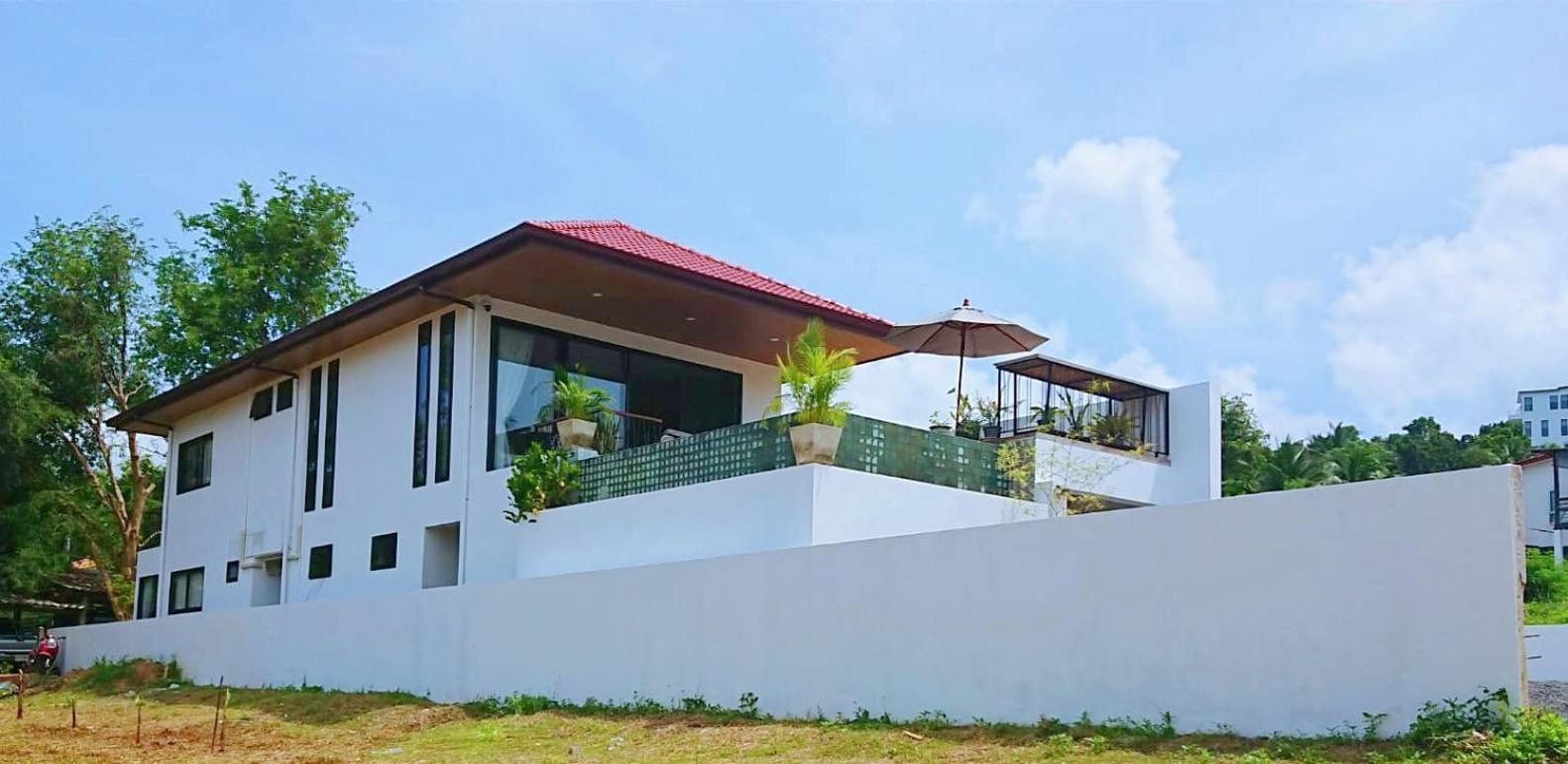 Big Leaf Mountain View Villa Amphoe Koksamui