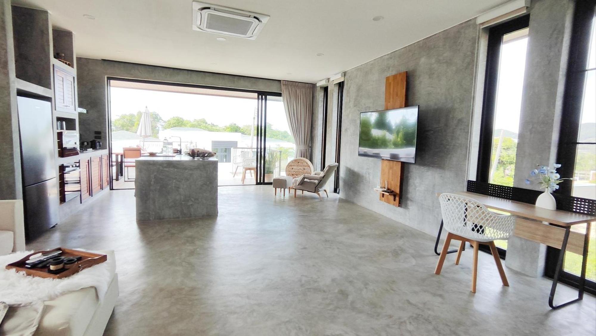 Villa Big Leaf Mountain View Amphoe Koksamui