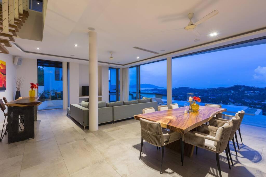 Villa Luxury Pool 3 Bedrooms Near Wat Plailaem Koh Samui