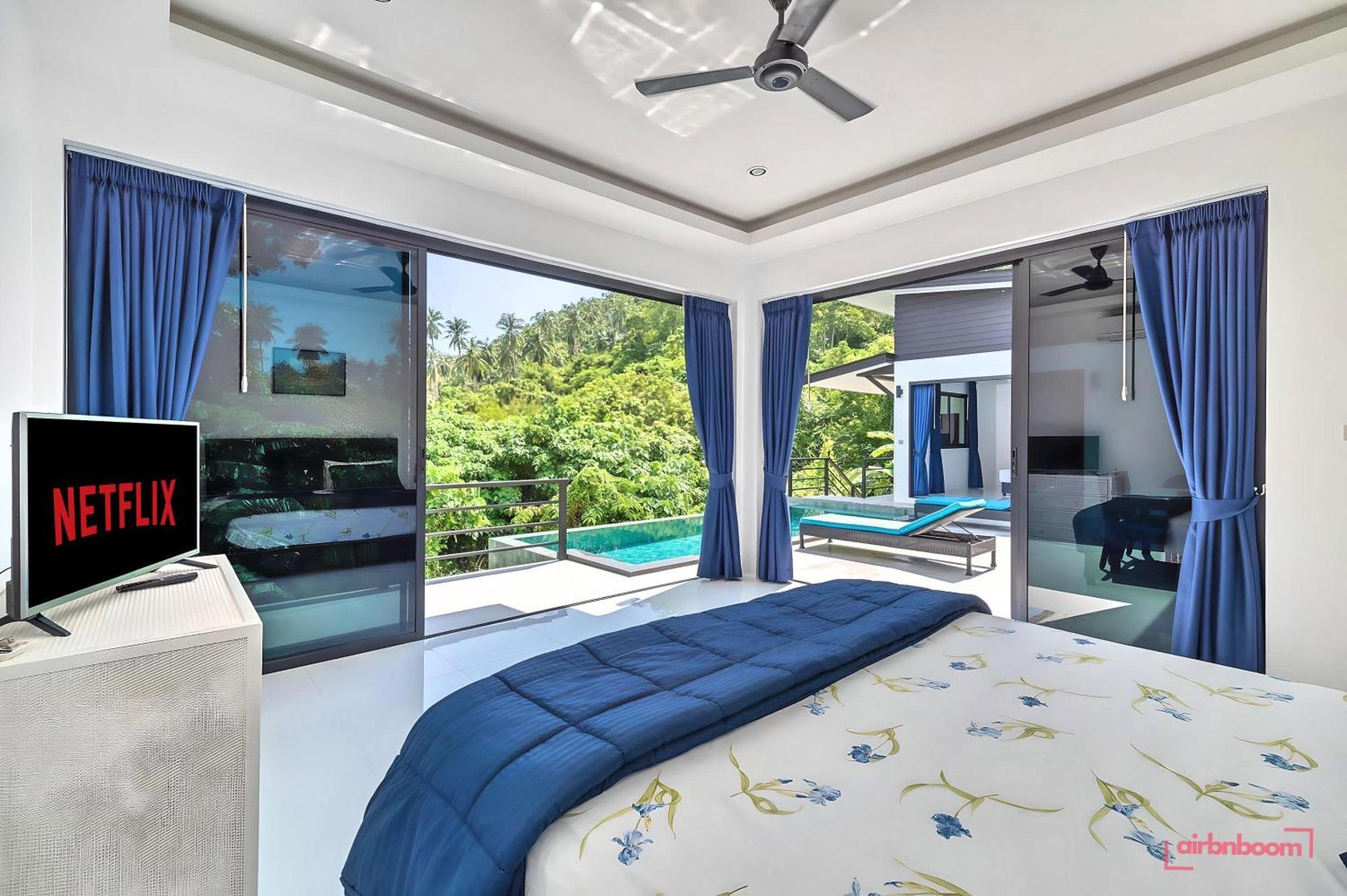 Villa Private Pool - Jungleview - 10 Min To Amphoe Koksamui